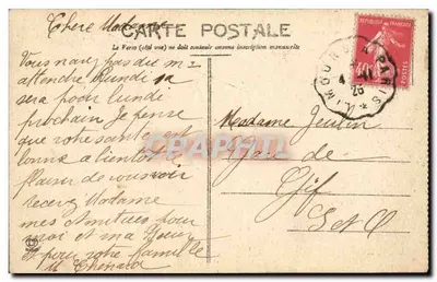Rocamadour — Widok z południa, widok z drogi do Cahors — Fototypia L'Ardoche Frères, Toulouse — Rewers