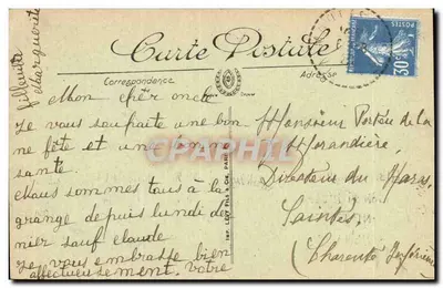 Poitiers — Klasztor Świętego Jana — LL. — N° 198 — Rewers