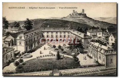 Saint-Céré - Hospital São Jacó - Vista geral