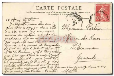 Unser Limousin — Szene der Caritas — M.T. I.L. n°2963 — Rückseite