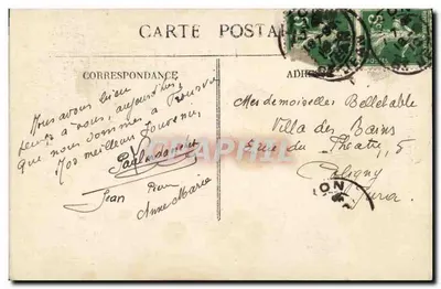 Dijon — Basílica de Nossa Senhora de Fourvière — editor Buvette — Verso