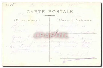 Meaux — Binnenkant van de Kathedraal — Collectie R.F. n°62 — Achterkant
