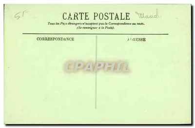 Monte Santo Michel — La Basílica — La Ábside — Editor LL, n° 53 — Reverso