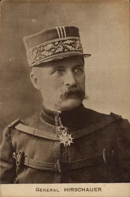 Geral Hirschauer — retrato militar — Grav. Imp. Platingravure (Seinl) Paris 1906