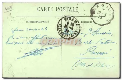 Sfax — Mercado de legumes — LL. — Tunisie Poste, n° 106 — Verso
