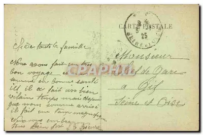 Sousceyrac - Monument aos Mortos da guerra 1914-1918 — Foto Valade, editor Le Lot Illustré — Verso