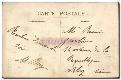 Twee vrouwen in traditioneel kleding — In Corrèze — Uitgever onbekend, n° 14 — Achterkant