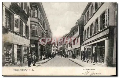 Weissenburg i. E. — Hauptstraße — editor M. Goiern
