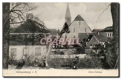 Weissenburg i. E. — Altes Collège — editor não visível