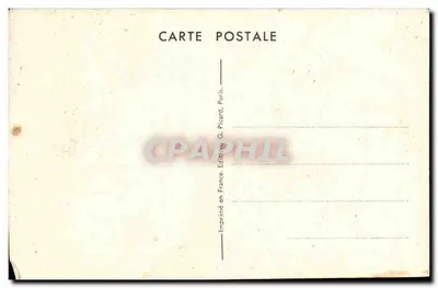 Cantina militar — caricatura de soldados — G. Picard, Paris — Verso