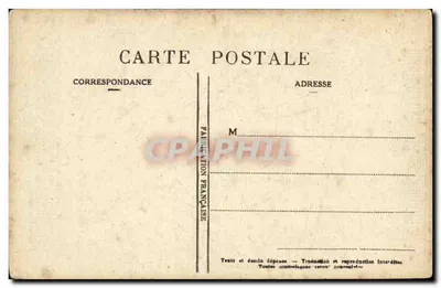 フランスのガロワジー — 裁判所の前 — 番号146 — 裏面