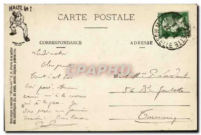 Cenas Militares — HALTE-LÀ! — E.R. (modelo depositado) — Verso