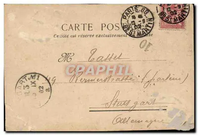 Soldados da Guarda Nacional — Seção de Sale! Não há um que marche juntos! — IMP. CAMIS PARIS — Verso
