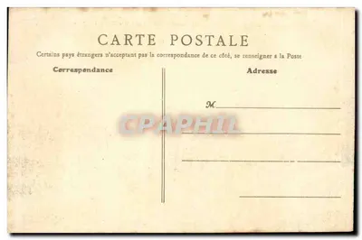 Versailles (S.-et-O.) — 1ère Génie — Escola dos Balões — B. F., Paris (IX) — Verso