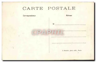 Monoplano R. Ensaullt-Pelterie n°2 em Buc — edição J. Hauser, Paris — Verso