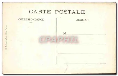 A Aéromobile Blériot em pleno voo — Os Pioneiros do Ar — C.M. n°24 — Verso