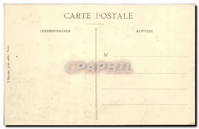 O Monoplano Antoinette — Recordes de altitude e distância — J. Hauser, Paris — Verso