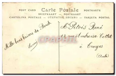 Berck-Plage — Barco encalhado — ND Fot. n°124 — Verso