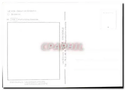 Dois viajantes — caminhada — desenho de Michel Bludenne, n°44 HA1 — Verso