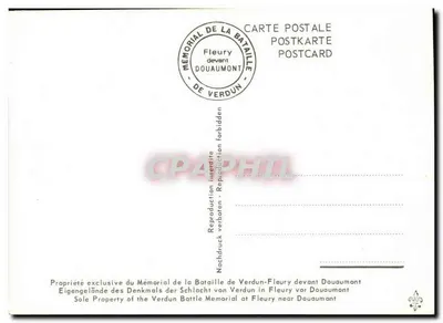 Francuski żołnierz przed grobami — 'To tylko pożegnanie' — podpisany artysta 1914 — Rewers