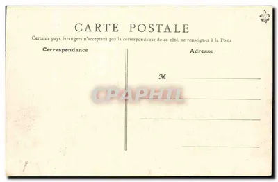 Bordeaux — Le Paquebot « Amazone » des Messageries Maritimes — Collection H. S. — Verso