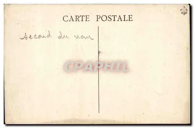 S.S. Gouverneur-Général Chanzy — Navio da Cie Gle Transatlantique, em mar agitado — Correio da Argélia — Verso
