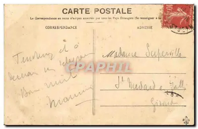Bordeaux — Aterrizaje del transatlántico 'Magellan' — BR-477 — Reverso