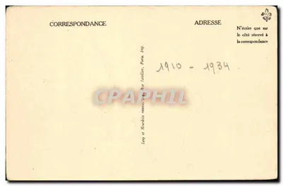 Paquebot "Espagne" — French Line — Cie Générale Transatlantique — Vapores Correos Franceses — Achterkant