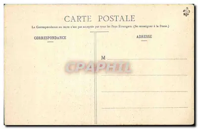 St-Nazaire - Lançamento do maior navio transatlântico francês « La Provence » nos Estacades de Penhoët — Verso