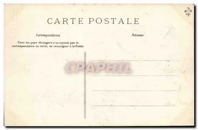 La Provence — Le plus grand paquebot français (Longueur 181 mètres) — Lancé à Saint-Nazaire le 21 Mars 1905 — Vue par l'arrière — Sur caisse avant le lancement — Verso