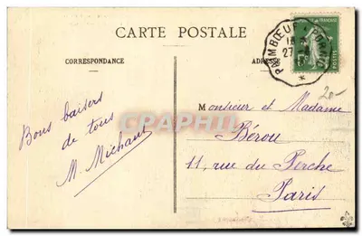 St-Nazaire - Lancement du paquebot France - Chantiers et Ateliers de l'Atlantique — Verso