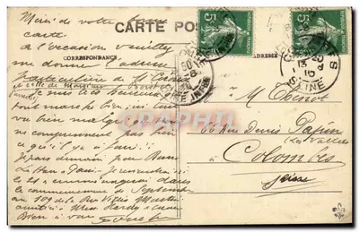 St-Nazaire - Chantiers et Ateliers de l'Atlantique - Le Paquebot Transatlantique La France sur Cale — Verso