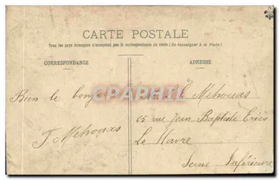 St-Nazaire - Cantieri e Officine della Loire - Lancio del Piroscafo a Turbine Charles-Roux — Verso