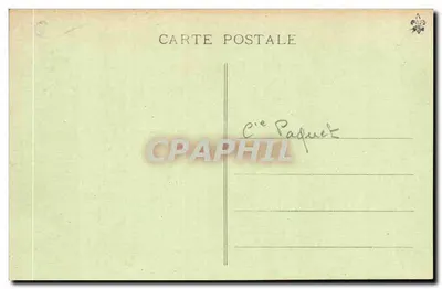 Le "MARÉCHAL-LYAUTEY", Korespondencja z Marsylu — P.M. nr 165 — Rewers
