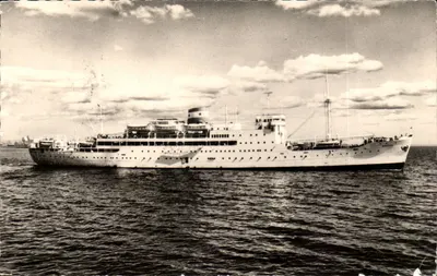 Paquebote "BRAZZA" — Companhia Marítima dos Carregadores Unidos — Sénégal