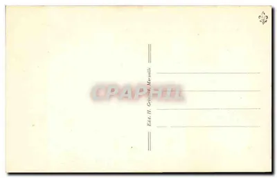 S/S Théophile-Gautier — Novo Paquebote das Messageries Maritimes — Ed. H. Grimaud, Marselha — Verso