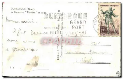Pałacowiec Flandre — Dunkerque — Wydawnictwo J. TOP — Rewers