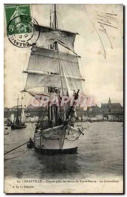 Гранвиль — Отправление на банки Террь-Нью — La Granvillaise — R. du V. Granville