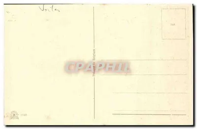 Navio a vela — no mar — Impressa na Bélgica, n° 7448 — Verso