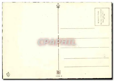 Statek żaglowy — ilustracja morska — wydawca M. Carr & J. Duvrez, nr 1204 C — Rewers