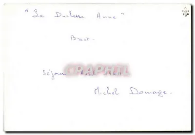 De Duchesse Anna — Brest — Michel Domage — Achterkant