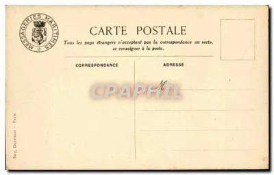 Porthos — Jadalnia pierwszej klasy — Messageries Maritimes — Rewers