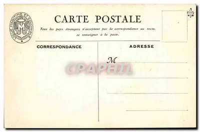 O Esfinge — 1ª vapor da frota francesa (1829) — F. Chambrelent et Cie - Paris — Verso
