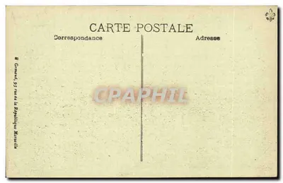 O navio de passageiros MEDIE II — Compagnie Paquet por mar forte — editor não visível — Verso