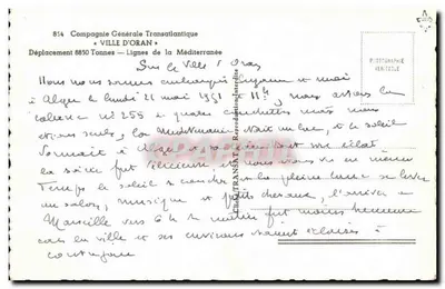 Miasto Oran — C.G.T. — 854 — Rewers