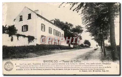 WATERLOO — Fazenda do Caillou — E. Desaix, editor. Bruxelas