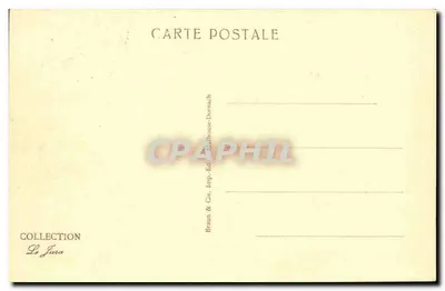 Besançon — A Cidadela — Coleção Le Jura — Verso