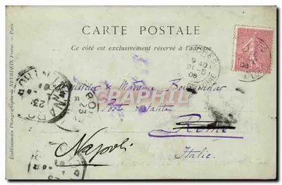 Château de Blois — La Salle des États-Généraux (XIIIe siècle) — Éditeur : Établissements Photographiques de Neurdein, Paris — Verso