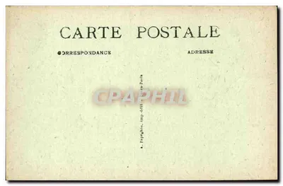 Blois — O Castelo — Escada Francisco I — A. P. — Verso