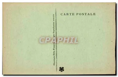 O Gouffre de PADIRAC (Lot) — A Rio inferior — Fototipia Hélio Francesa — Verso